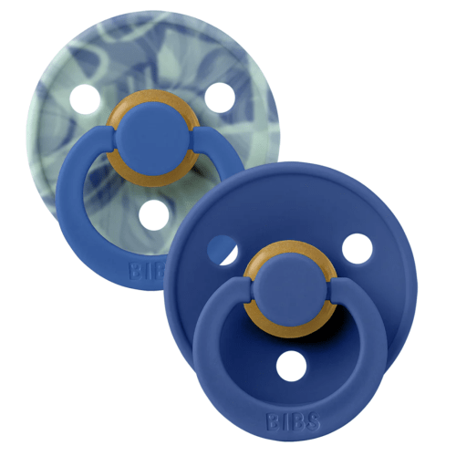 Bibs Ocean Blue Tie Dye Binky - Bebe Lew