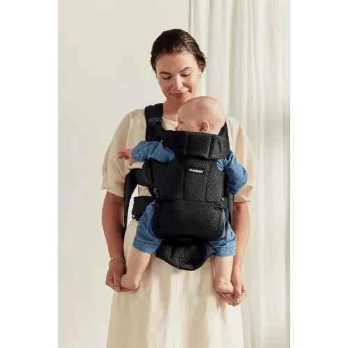 BabyBjörn Baby Carrier Free, 3D Mesh, Black