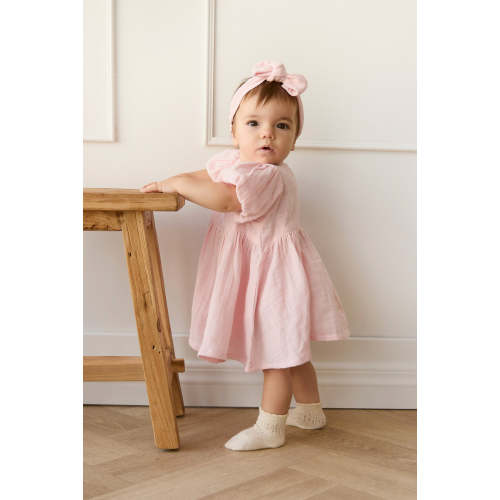 Organic Cotton Muslin Elodie Top - Poppy – Jamie Kay USA