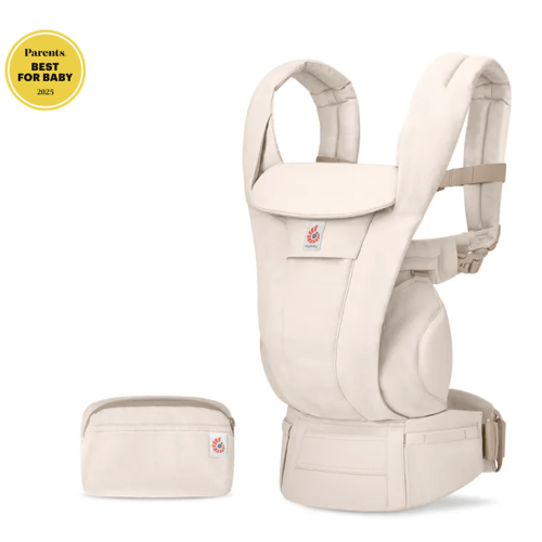 Shop Omni Deluxe Baby Carrier - Ergobaby COTTON FABRIC / NATURAL BEIGE COLOR