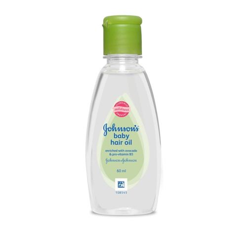 Newborn Johnson'S Baby Hair Oil With Avocado, 60Ml