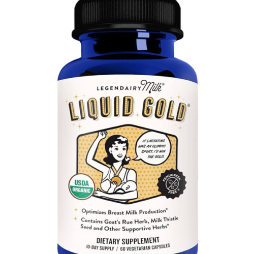 Legendairy Milk Liquid Gold Lactation Support | Lactation Supplement with Organic Goats Rue, Milk Thistle, Shatavari, Fennel, Alfalfa & Anise | Breastfeeding Supplements, 60 Count