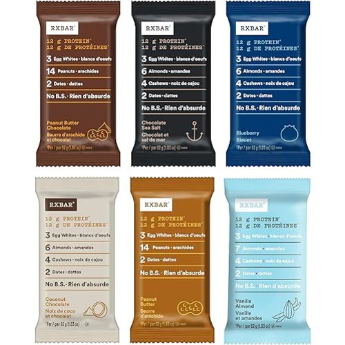 RXBAR Variety Pack, 12 ct, 52gram
