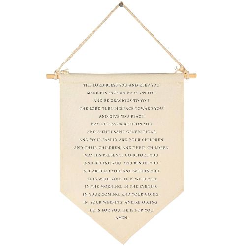 The Blessing-Elevation Song Lyrics-Hanging Flag Sign-Farmhouse Living Room Bedroom Home Decoration Sign-Christian Wall Art Decor- Housewarming Gift-Banner Wall Decor Gift
