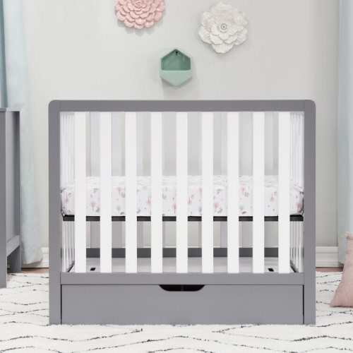 Colby 4-in-1 Mini Convertible Crib with Storage