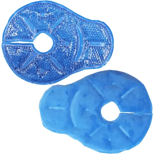 Reusable Breast Therapy Pack,Breast Ice Pack, Hot Cold Breastfeeding Gel Pads, Breastfeeding Essentials and Postpartum Recovery, Nursing Pain Relief for Mastitis 2 Pads