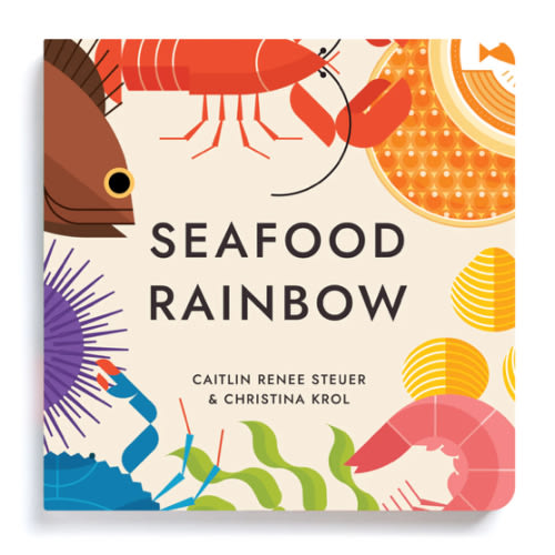 Seafood Rainbow Board Book: Explore Ocean Flavors – Chunky Deli