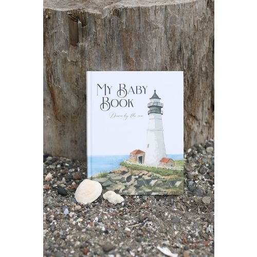 Ocean Themed Baby Memory Book Nautical Baby Album Baby's First Year Book Baby Keepsake Journal Ocean Theme Nursery Under the Sea Book - Etsy