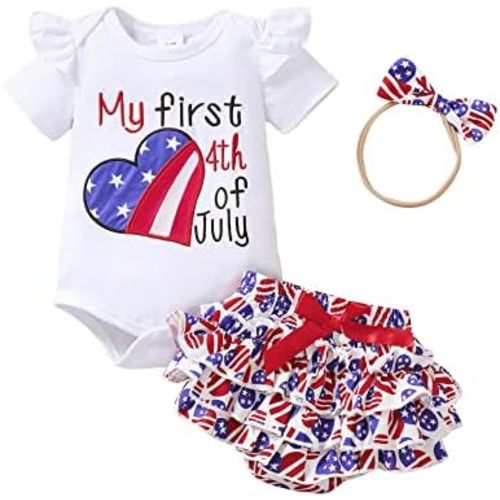 Mioglrie Newborn Infant Baby Girl Clothes Romper Shorts Set Floral Summer Outfits Cute Baby Clothes Girl