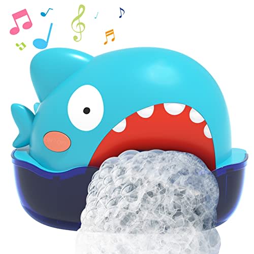 Lehoo Castle Bath Toys, Singing Bath Bubble Machine, Automatic Bubble Maker for Bathtub, Bathtub Toys for Toddlers, Toddler Toys