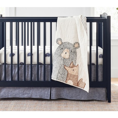 Asher Toddler Comforter| Toddler Bedding | Pottery Barn Kids