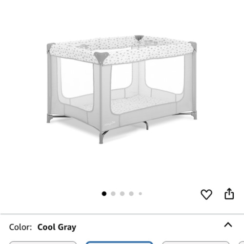 Dream On Me Zodiak Portable Playard in Black, Lightweight, Packable and Easy Setup Baby Playard, Breathable Mesh Sides and Soft Fabric - Comes with a Removable Padded Mat