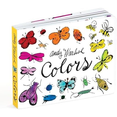 Andy Warhol Colors – Whimsical and Educational Color Learning Board Book for Toddlers and Babies