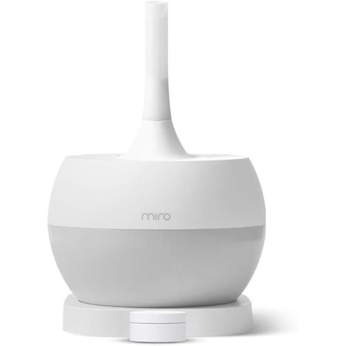 NR07G MIRO humidifier - Completely Washable Modular Humidifier, Easy to Clean, Easy to Use, Large room - Cool Mist, Sanitary, Top-fill Ultrasonic Humidifier with Whisper quiet and Powerful output