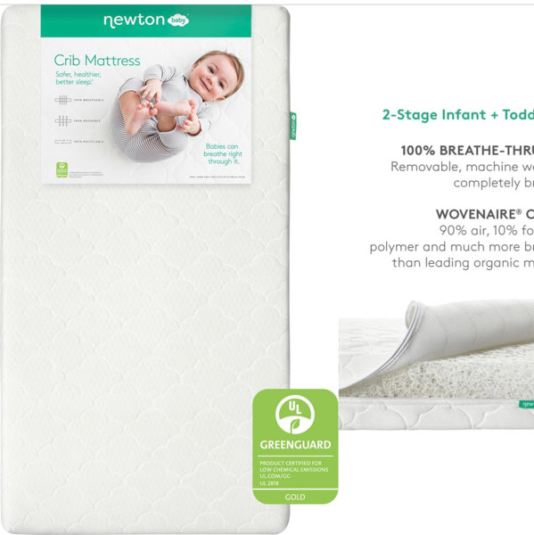 NEWTON BABY 2-Stage Washable Crib Mattress