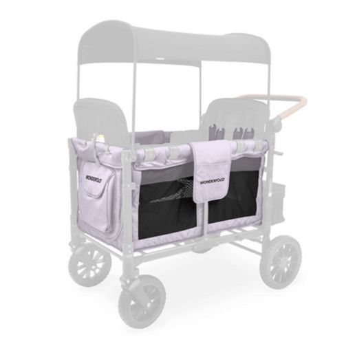 Wonderfold W4 Elite | W4 Luxe / Dusty Lavender Carriage Fabric - Bambi Baby Store