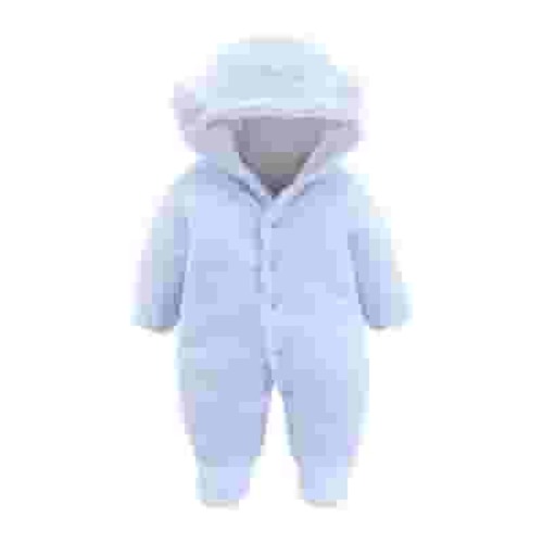 TAIAOJING Toddler Cute Jacket Baby Boys Girls Winter Cute Warm Jumpsuit Romper Coat Warm Outwear 0-3 Months
