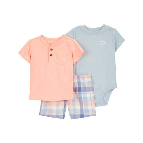 Carter's Child of Mine Baby Boy Outfit Set, 3-Piece, Sizes 0/3-24 Months
