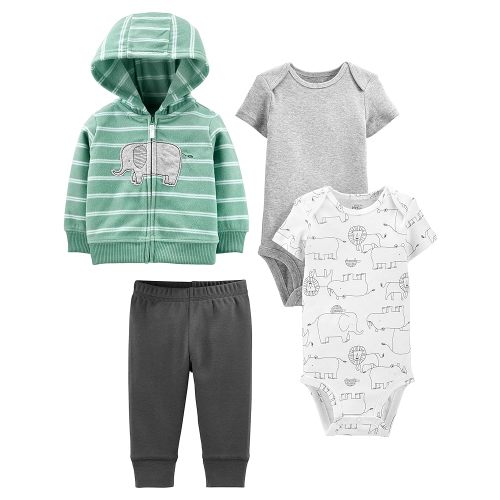 Simple Joys by Carter's baby-boys 4-piece Jacket, Pant, and Bodysuit Set