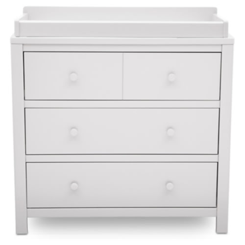 Delta Children 3 Drawer Dresser & Changing Table Top