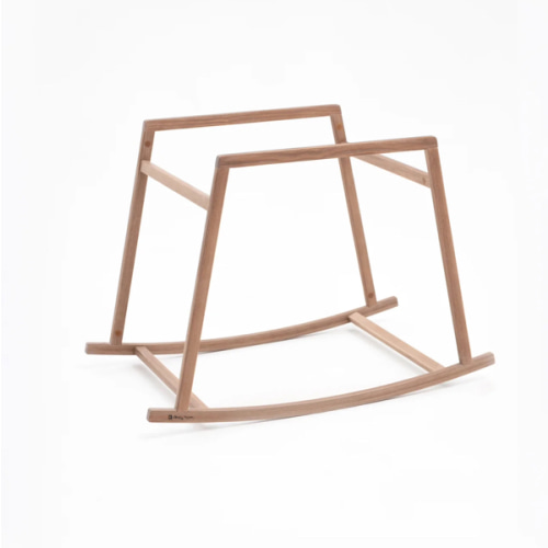 Wooden Rocking Stand for Baby Moses Basket by Anzy Home