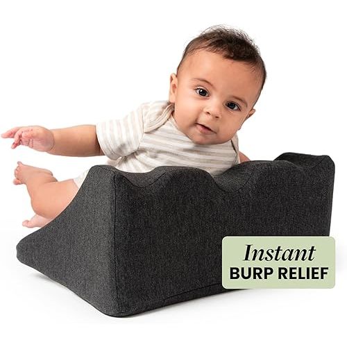 Burplee Nursing Support for Baby - Burp, Gas & Reflux Relief - Tummy Time Prop for Neck and Shoulder Strength Building (0-9 Months)