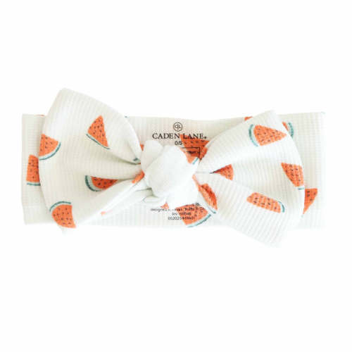 Slice, Slice Baby Bamboo Waffle Knit Large Bow Headwrap