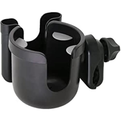 Amazon.com: Universal Cup Holder, Stroller Cup Holder with Phone Holder, Stroller Accessories , Bike Water Bottle Holder, Treadmill, Wheelchair(Black) : Baby