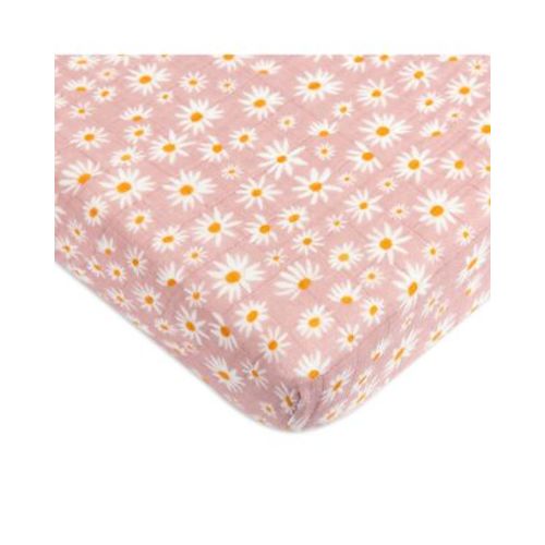 Mini Crib Sheet in GOTS Certified Organic Muslin Cotton