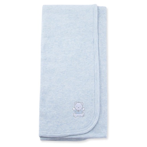 Blue Bear Embroidered Baby Blanket (Nordstrom Exclusive)