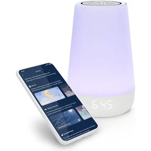 Hatch Rest Baby Sound Machine, Night Light | 2nd Gen | Sleep Trainer, Time-to-Rise Alarm Clock, White Noise Soother, Music & Stories for Nursery, Toddler & Kids Bedroom (Wi-Fi)