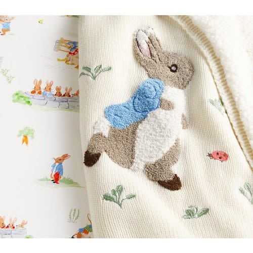 Peter Rabbit™ Heirloom Baby Blanket | Pottery Barn Kids