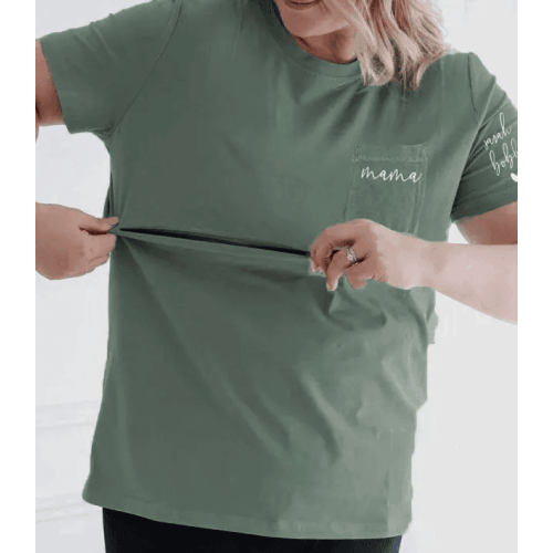 Custom Mama Nursing T-shirt