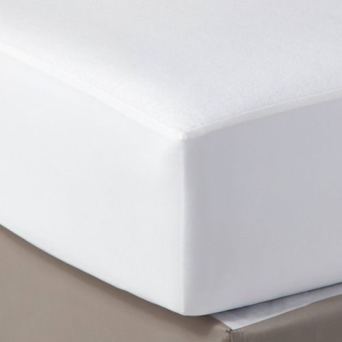 Twin Kids' Mattress Protector Cover - Pillowfort™: Waterproof, OEKO-TEX Certified, 4 Corner Fitted Elastic, White