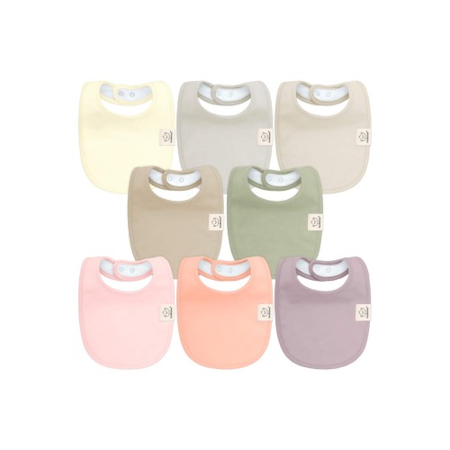 8-Pack Baby Drool Bibs