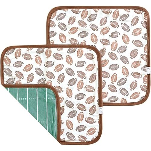 Copper Pearl Baby Security Blanket Set of 2 - Portable Size for Self-Soothing On-The-Go, Ideal Baby Blankets for Boys and Girls, Ultra-Soft, and Gift-Ready Loveys - Blitz