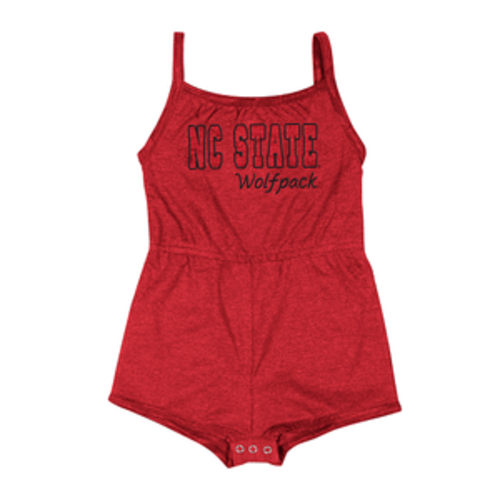 NC State Wolfpack Colosseum Heathered Red Infant Romper – Red and White Shop