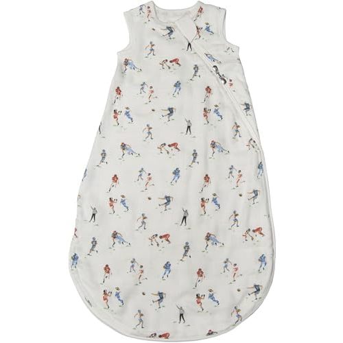 Loulou Lollipop Lightweight Muslin Wearable Baby Blanket Sleeping Bag, Unisex Infant Toddler, 0.5 TOG, 2-Way Zipper Sleepsack