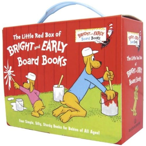 The Little Red Box of Bright and Early Board Books: Go, Dog. Go!; Big Dog . . . Little Dog; The Alphabet Book; I'll Teach My Dog a Lot of Words (Bright & Early Board Books(TM))