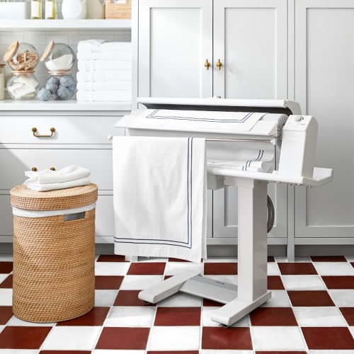 Hold Everything Rattan Laundry Baskets