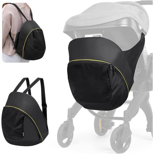 Storage Bag for Doona Infant Car Seat Stroller, Large Capacity Diaper Bag, Wearable Backpack, Stroller Organizer, Easy Access Zipper, Water-Repellent Lightweight Baby Travel Essentials Organizer
