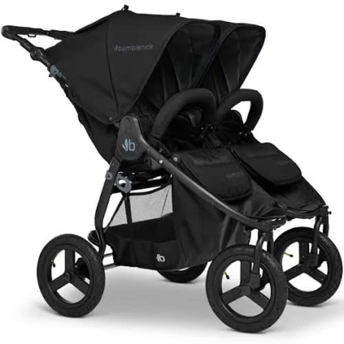 Bumbleride Indie Twin Side by Side Double Stroller - Black