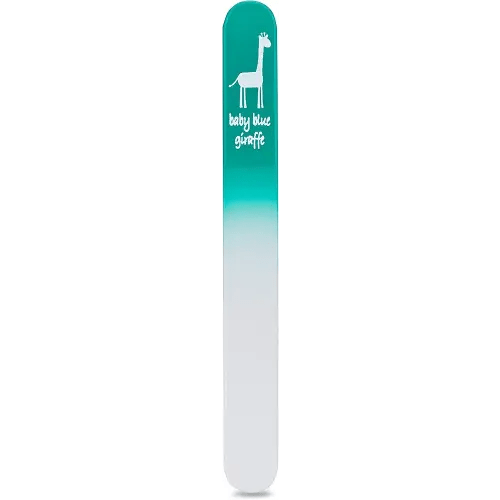 Baby Nail File by baby blue giraffe The Original Glass Baby Nail File- 100% Made in Europe (Green)
