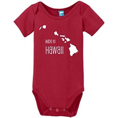 Made in Hawaii Printed Baby Romper