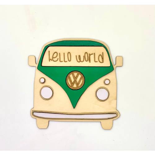 Hippie van milestones | Baby decor | Nursery decor | Baby Shower Gift | Monthly milestones