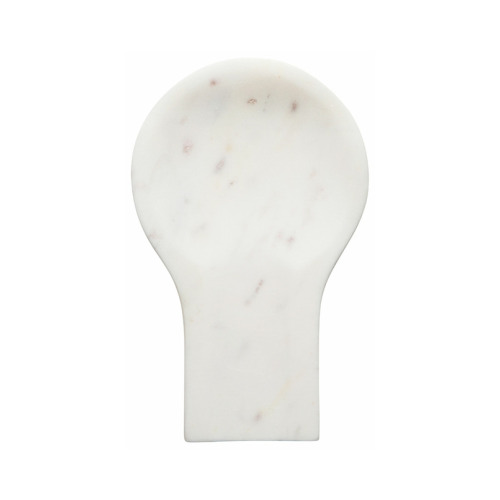 Now Designs By Danica Heirloom Spoon Rest White Marble