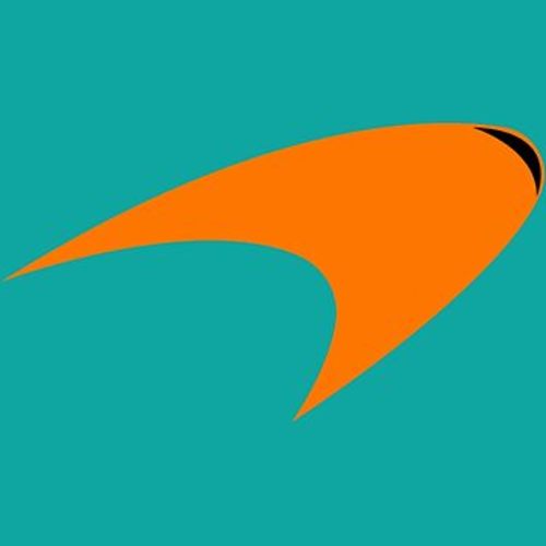 Mclaren Mclaren Orange Logo | Baby One-Piece