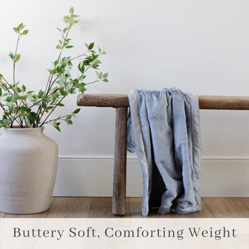 Saranoni Receiving Blankets for Babies Super Soft Boutique Quality Lush Luxury Baby Blanket (Storm Cloud, Receiving Blanket 40" x 30") - storm cloud