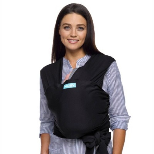 Moby Evolution Wrap Baby Carrier, Color: Black