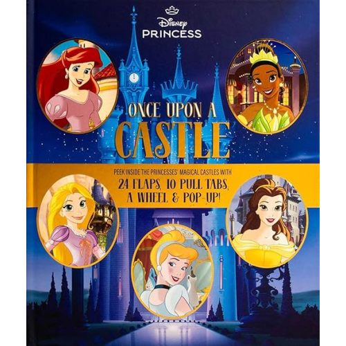 Disney Princess: Once Upon a Castle (Lift-the-Flap) Hardcover – September 24, 2024